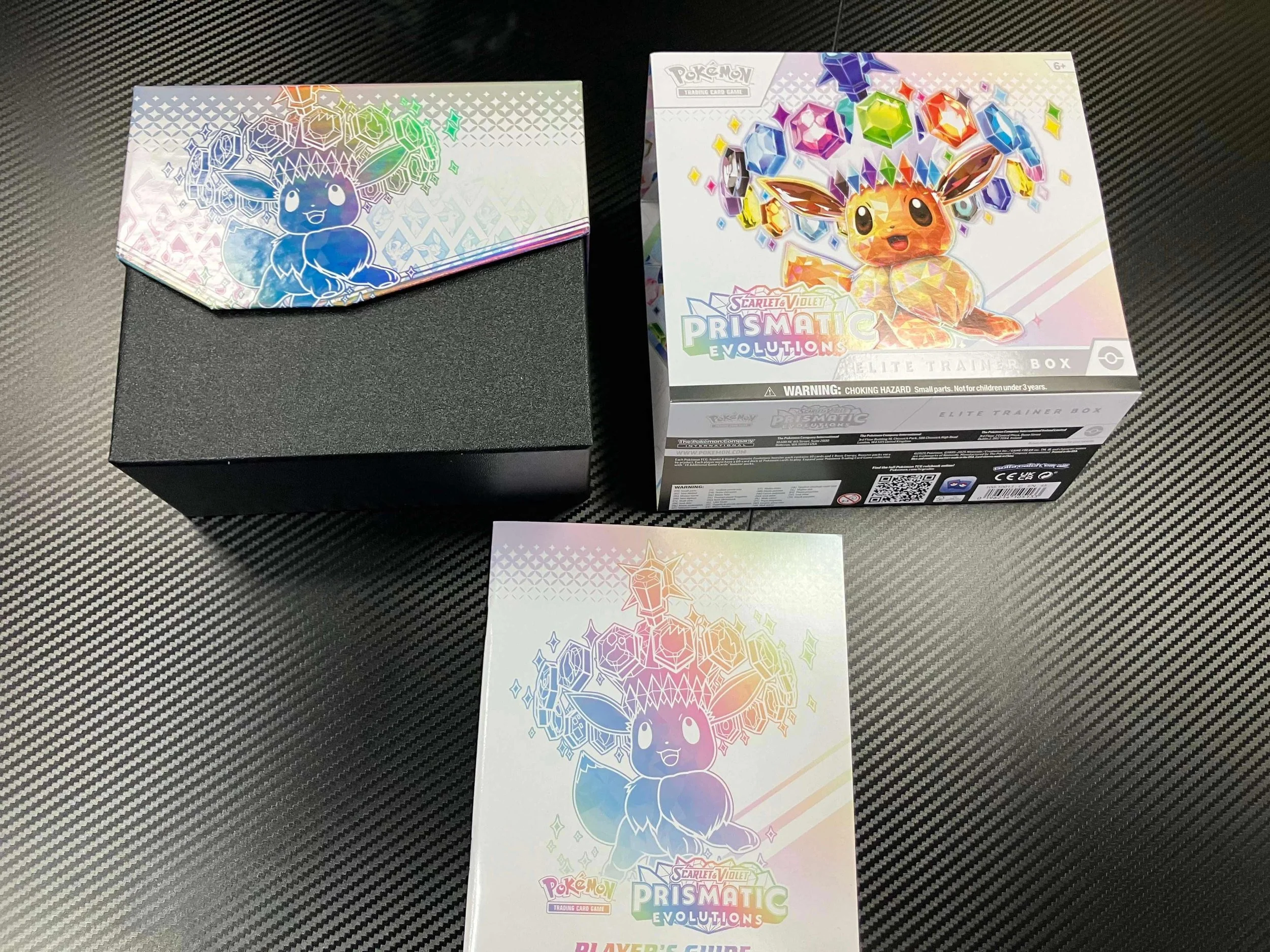 Prismatic Evolution ETB 3BOX分 テラスタルフェスex